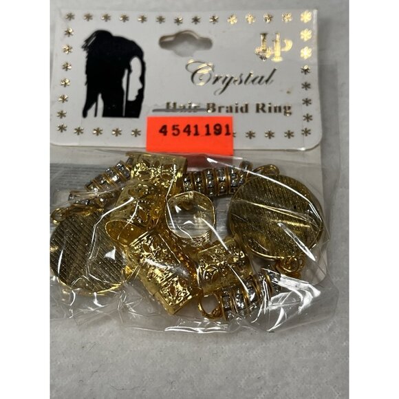 Hair Accessory Lot Dreadlock Tool Braid Cuffs Pins Styling Set New - Picture 10 of 16